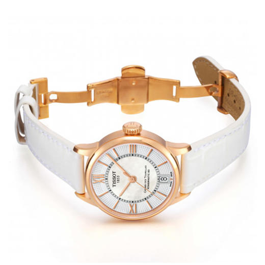Tissot 天梭杜鲁尔系列皮带80机芯机械女表T099.207.36.118.00 商品图1