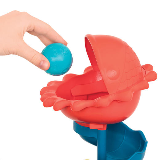 美国比乐 B.toys贪吃鲸鱼 多彩多趣味宝宝学爬神器 带声光 音乐-【玩具】 商品图3