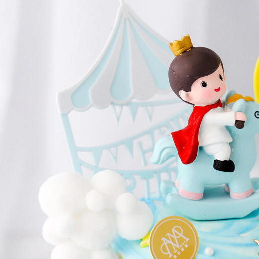 3232"小王子漫游天空"球形蓝渐变（儿童款 周岁款） 商品图5