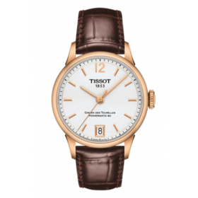 Tissot 天梭杜鲁尔系列皮带80机芯机械女表T099.207.36.037.00