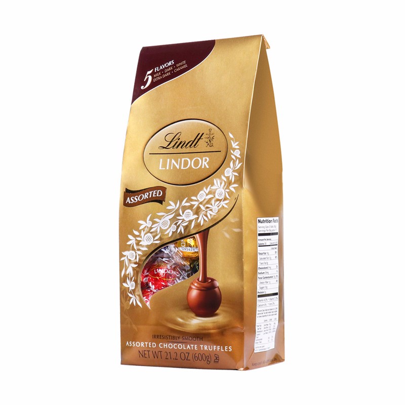 瑞士莲Lindt 软心巧克力球 50粒混合装 600gJPY带授权招加盟代理