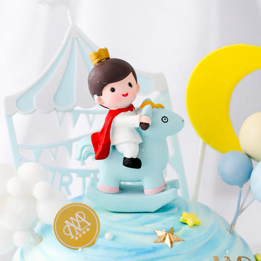 3232"小王子漫游天空"球形蓝渐变（儿童款 周岁款） 商品图4