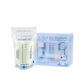 韩国-小白熊母乳储存袋（200ml/30pcs) 09205JPY带授权招加盟代理