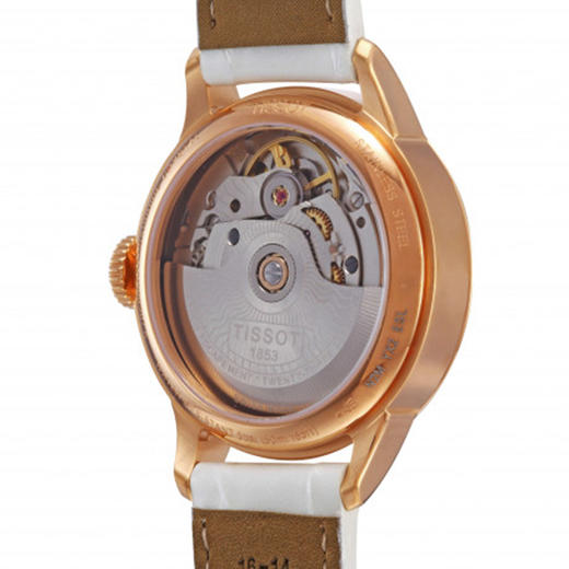 Tissot 天梭杜鲁尔系列皮带80机芯机械女表T099.207.36.118.00 商品图2