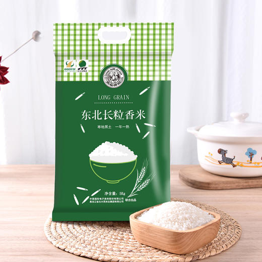 良农嫁稻 东北长粒香米 5kg 商品图0