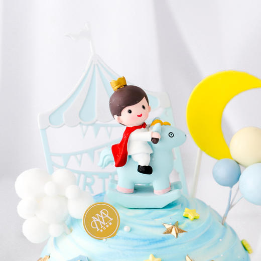 3232"小王子漫游天空"球形蓝渐变（儿童款 周岁款） 商品图7