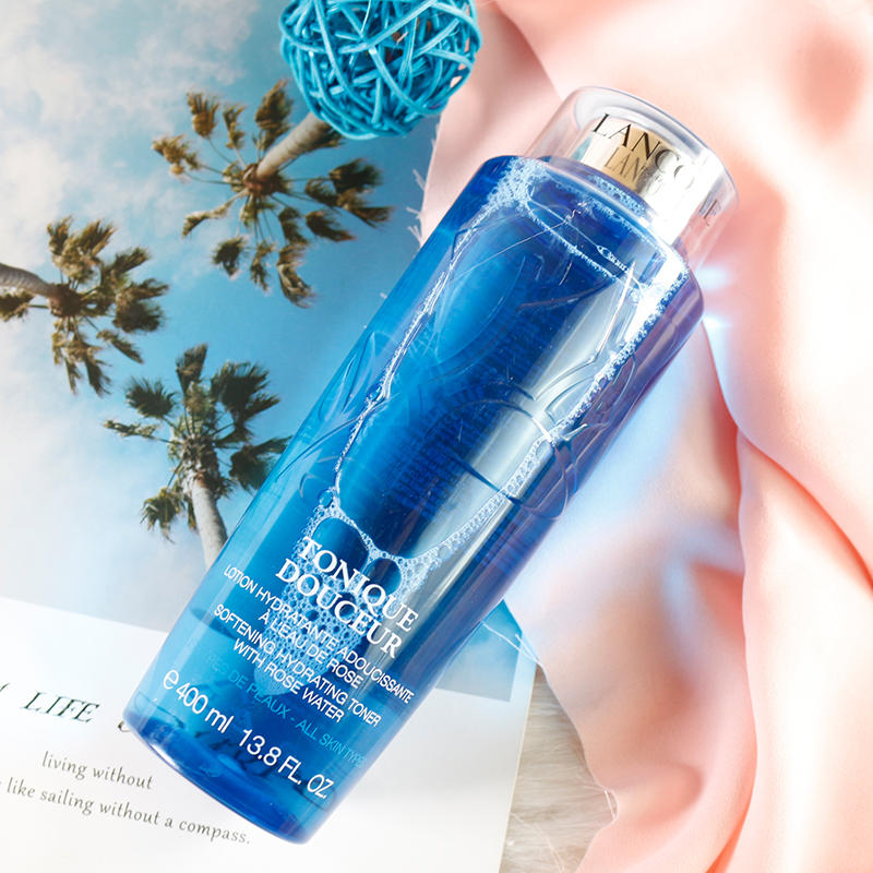 兰蔻lancome新清滢嫩肤水400ml 蓝水 保湿补水滋润爽肤水化妆水