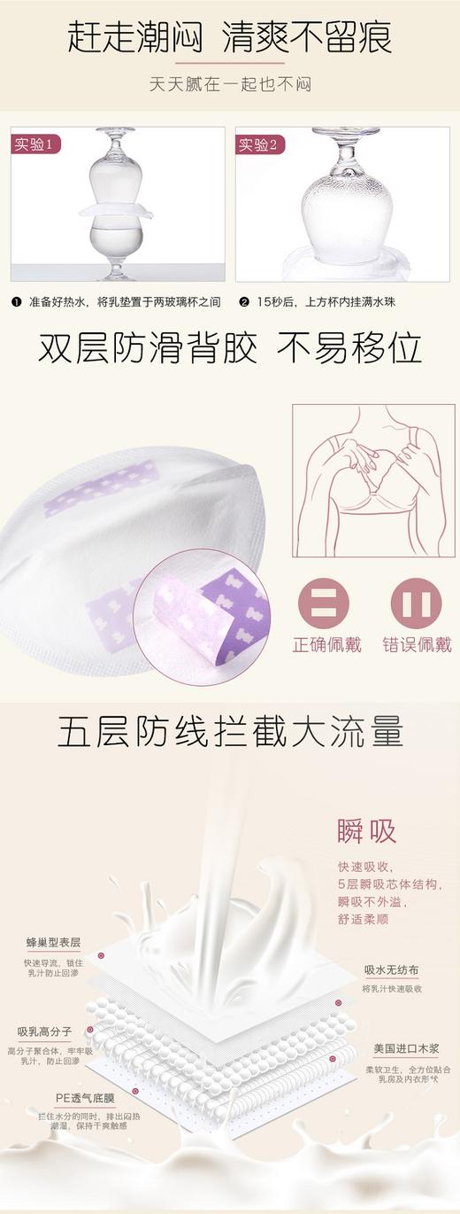 小白熊超薄型防溢乳垫108片JPY带授权招加盟代理 商品图4