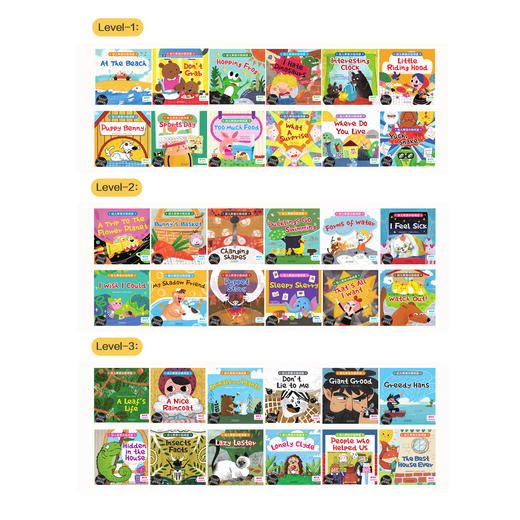傲游猫幼儿英语分级阅读 基础级（36册） 原价180 商品图1