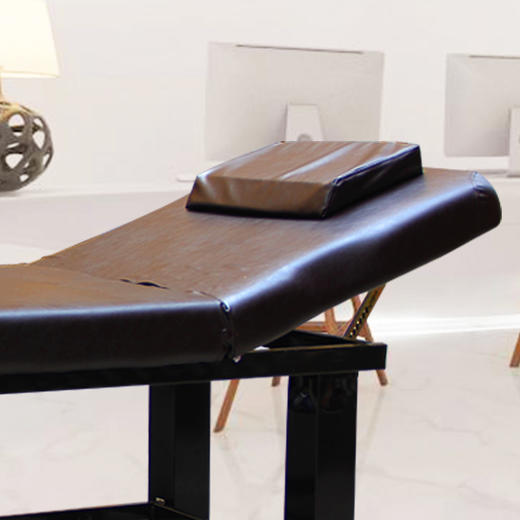 美容床-100方腿皮革(咖)190×80×65cm 商品图3