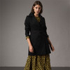 BURBERRY 巴宝莉 女士桑德林汉姆-Heritage Trench 中长款束腰风衣 黑色 3900453 00100 商品缩略图3