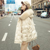 MIY-Y89807秋冬新款时尚白鸭绒真貉子毛领爆款外套 商品缩略图0