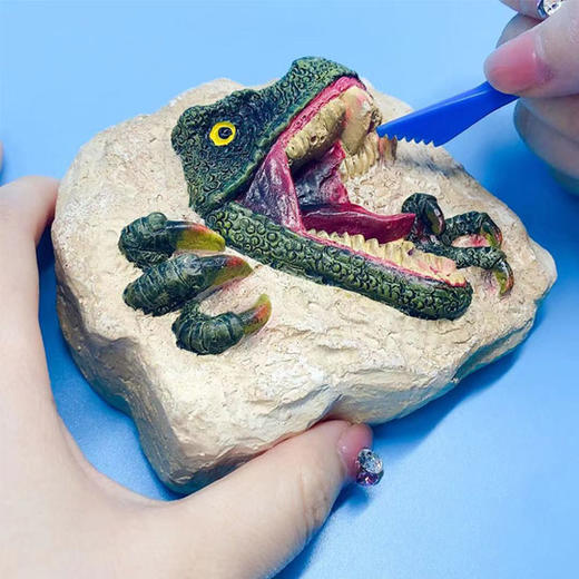 考古玩具挖掘套装！亲手挖恐龙化石、宝石、昆虫标本、鲨鱼牙齿、流星陨石！足不出户，体验真实考古！ 商品图6