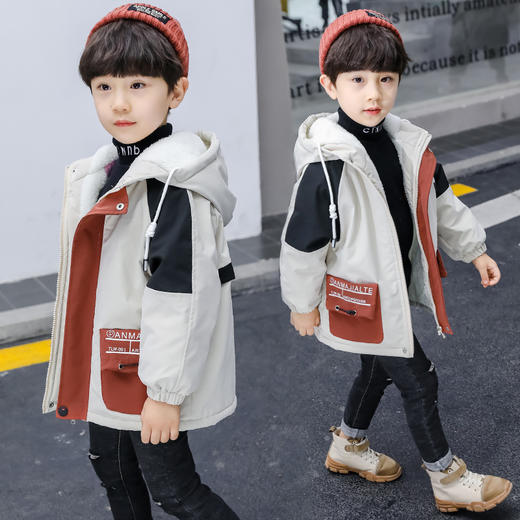 BBN-KB0778冬季新款加厚棉服保暖儿童外套 商品图1