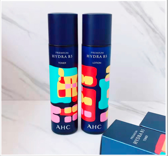 【现货】AHC-B5玻尿酸提亮紧致舒缓肌肤保湿补水锁水修复水乳 可拆分（联名普通随机发）