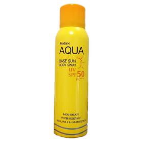 【香港直邮】泰国Mistine AQUA防晒喷雾多重防护隔离全身可用SPF50/PA+++ 100mlJPY带授权招加盟代理