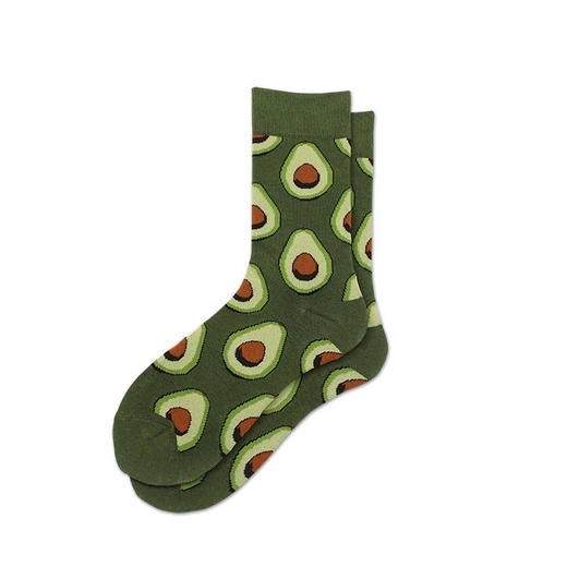 【个性网红原宿长筒袜 4双装】韩版中筒潮流ins可爱学生长袜 商品图2