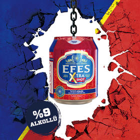 土耳其艾菲烈九度(Xtra)防尘罐装啤酒 237ml