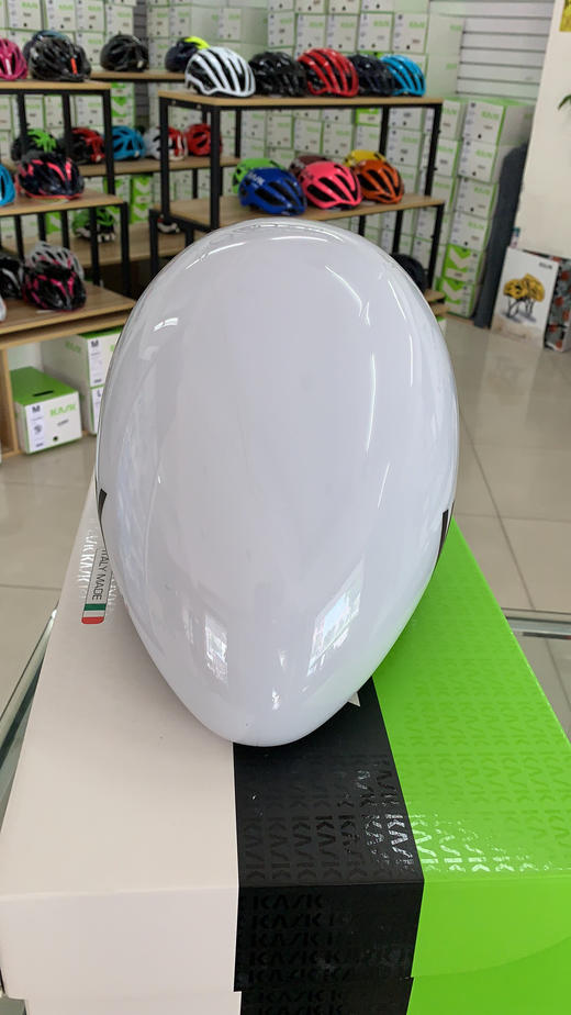 意大利进口Kask - Bambino班比露 Evo(长尾) 气动铁三 头盔 带镜片 商品图8