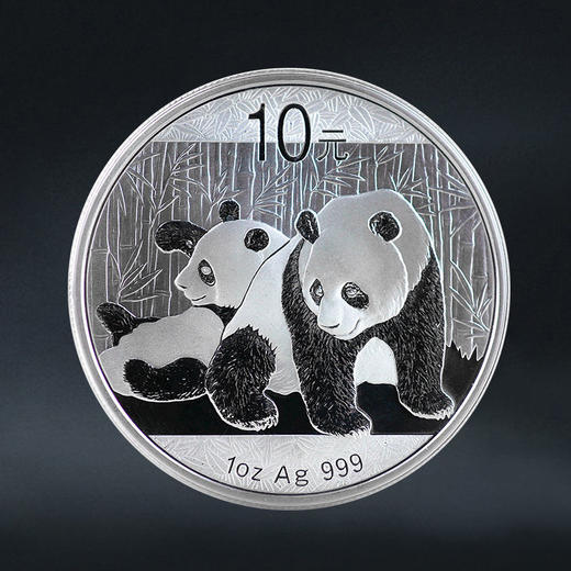 2010熊猫银币 1盎司银币 商品图0