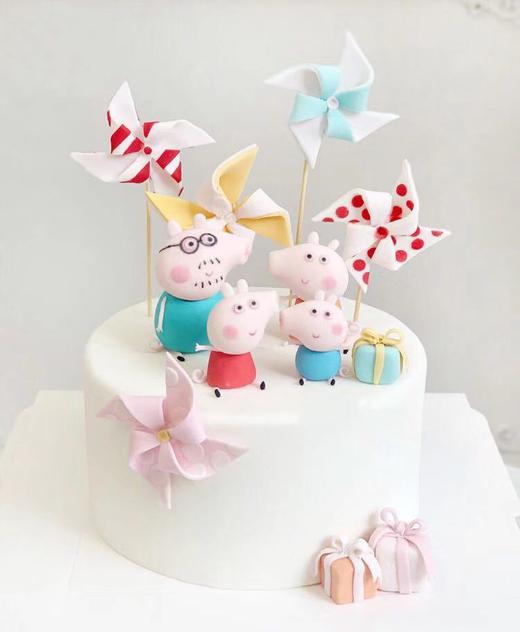 定制佩奇全家福（翻糖玩偶） 商品图0