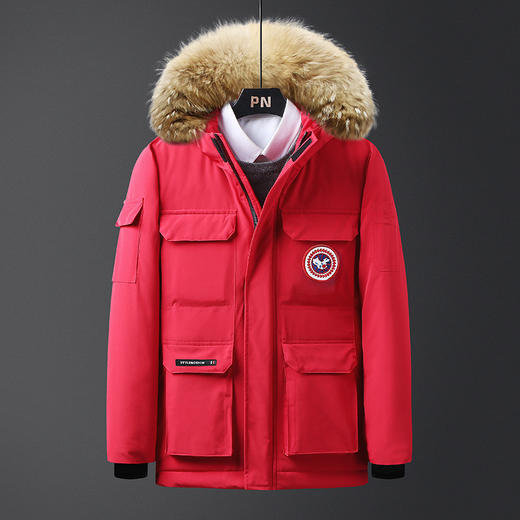 棉衣男士冬季外套户外情侣款运动工装上衣羽绒棉服男 商品图3