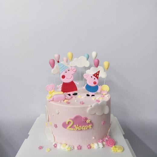 定制佩奇乔治（翻糖玩偶） 商品图0