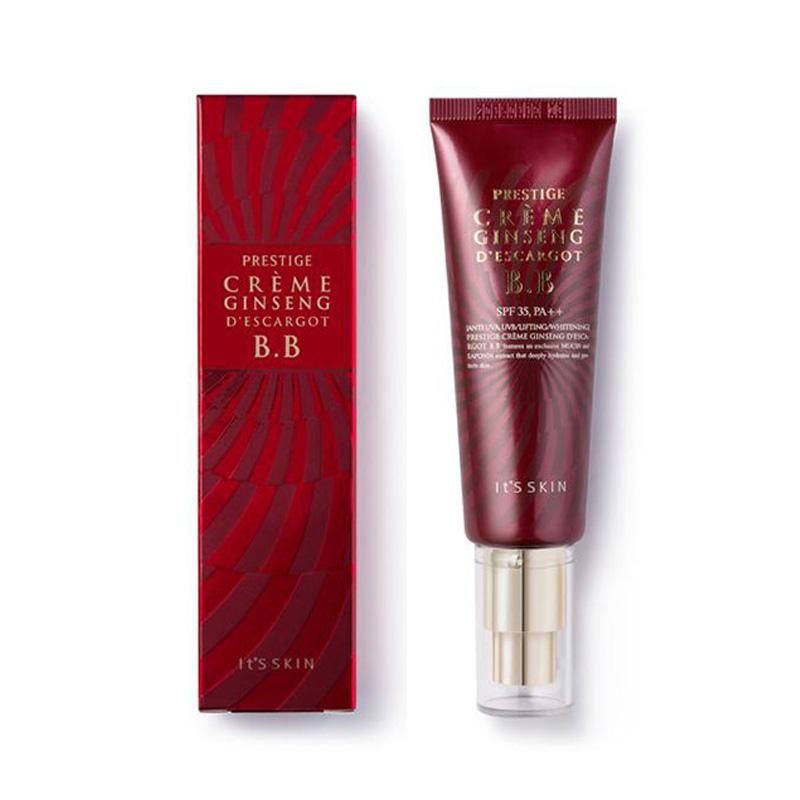 【香港直邮】韩国伊思 BB霜 50ml 红参蜗牛 新老包装随机发货JPY带授权招加盟代理