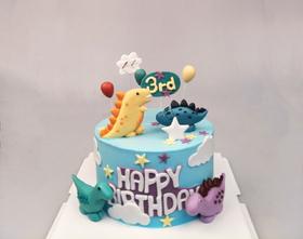 定制恐龙乐园（翻糖玩偶）