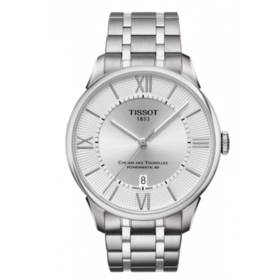 Tissot 天梭杜鲁尔系列钢带80机芯机械男表T099.407.11.038.00