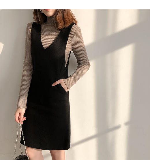 裁缝学苑 AG11韩版毛呢马甲背心裙打底内搭1 1服装裁剪图牛皮纸样 商品图1