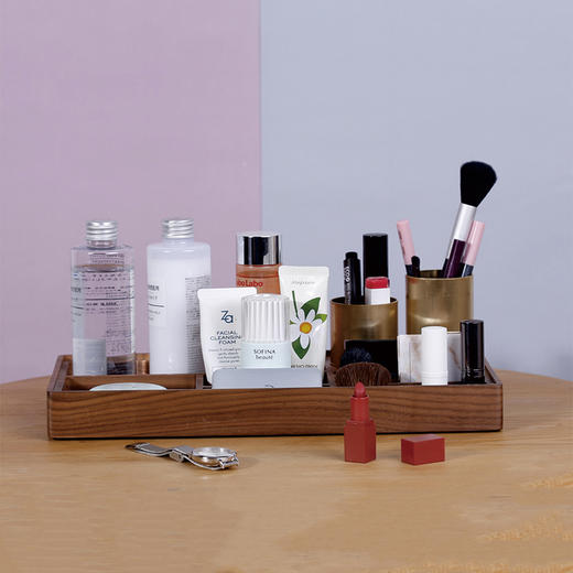 良白化妆品收纳盒 | 分区收纳，取放更方便 商品图2