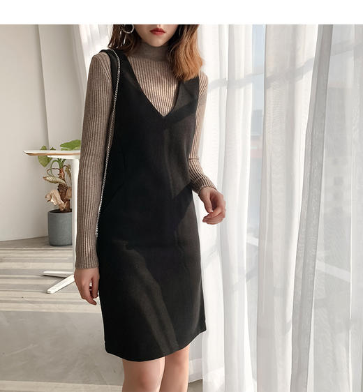 裁缝学苑 AG11韩版毛呢马甲背心裙打底内搭1 1服装裁剪图牛皮纸样 商品图0