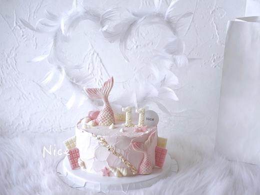 定制唯美美人鱼（翻糖玩偶） 商品图0