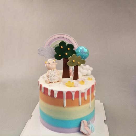 定制彩虹羊宝宝（翻糖玩偶） 商品图0