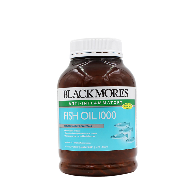 【香港直邮】澳洲澳佳宝Blackmores深海鱼油软胶囊（有腥味）400粒JPY带授权招加盟代理