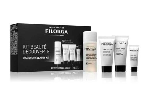 Filorga 菲洛嘉 Discovery发现美丽套装 洁肤水 50ml+十全大补面膜 15ml+面霜 15ml+眼霜4ml 商品图0