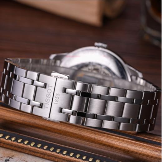 Tissot 天梭杜鲁尔系列钢带80机芯机械男表 T099.407.11.037.00 商品图4