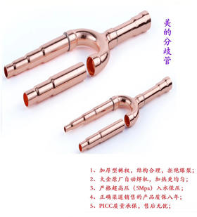 思文德美的02C分歧管 80套/件 1套/盒 商品代码85127