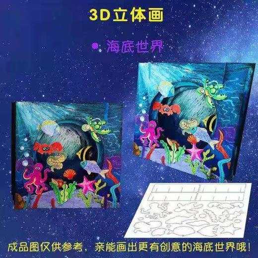 画室专用DIY浩瀚星空立体拼接手工材料包趣味3D立体材料包 商品图4