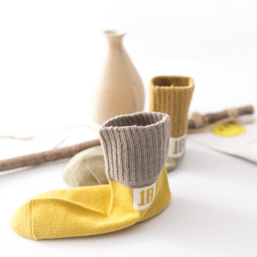 【加厚儿童袜5双】秋冬厚毛圈男女童棉袜 加绒保暖宝宝袜毛圈袜（1~12岁） 商品图3