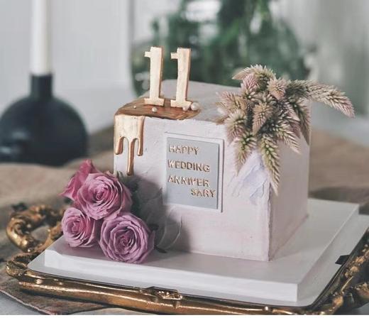 定制高贵凤尾草蛋糕（加高） 商品图0