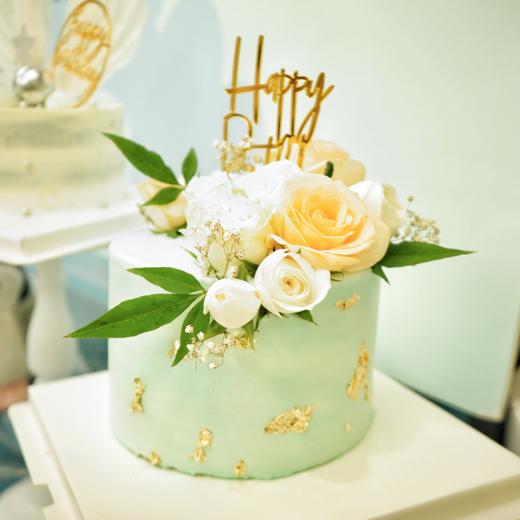 小清新插花蛋糕 商品图0