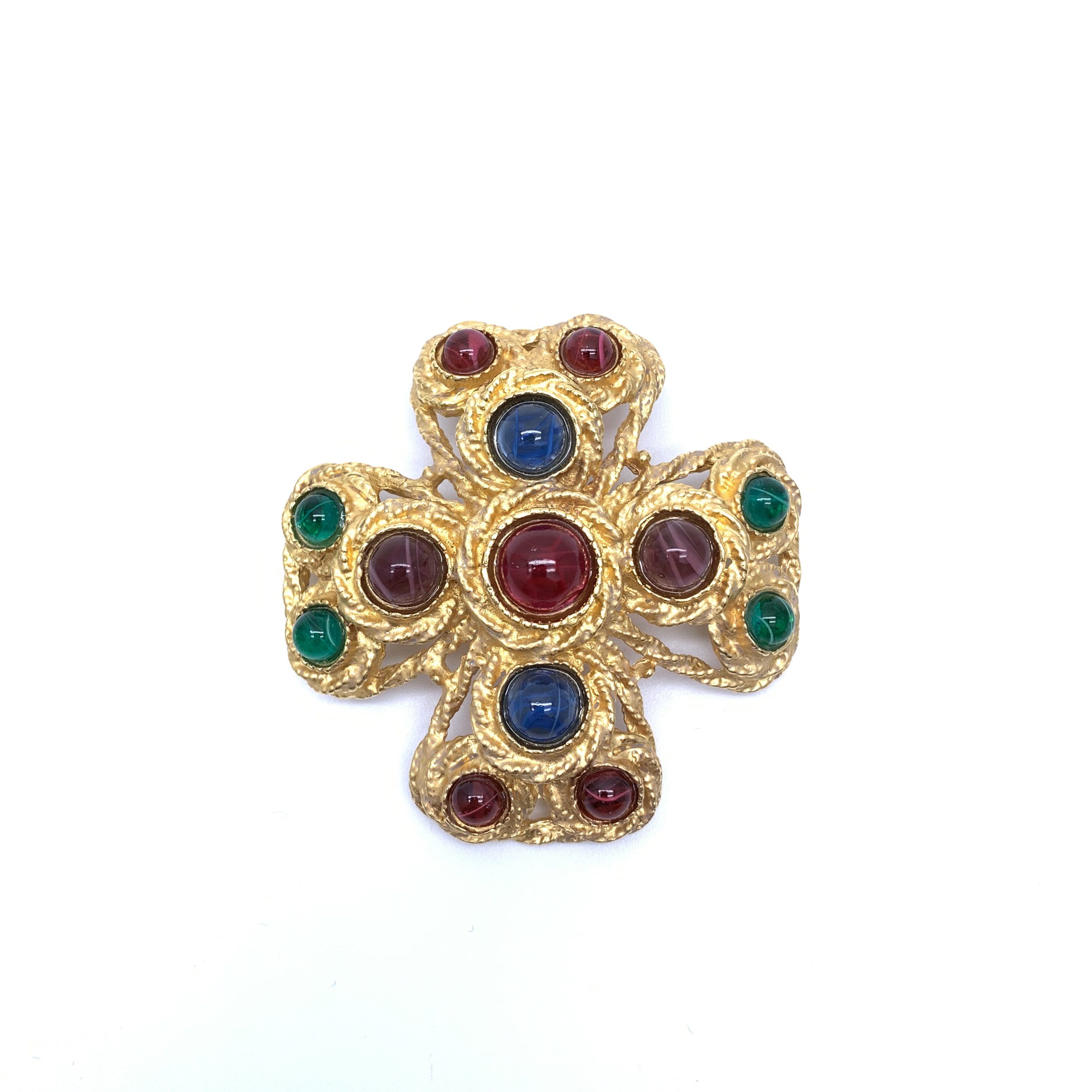 北京仓｜Ben Amun-Cross-十字 胸针［美国设计师］