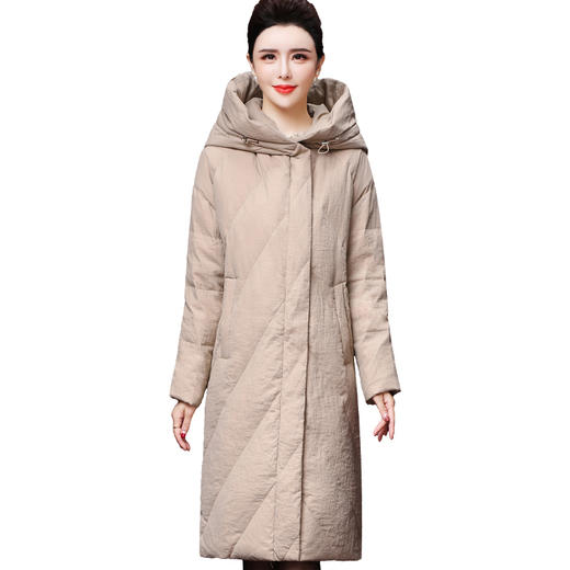 WXY-T260冬季新款连帽白鹅绒羽绒服 商品图3