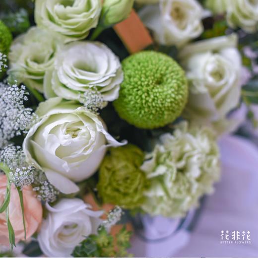 《青柠》清新手提花篮 商品图2