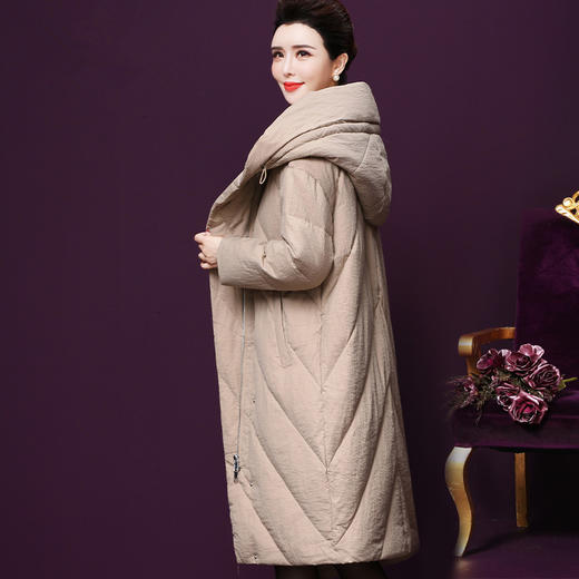 WXY-T260冬季新款连帽白鹅绒羽绒服 商品图2