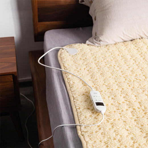  分区控温的羊羔绒电热毯 商品图4