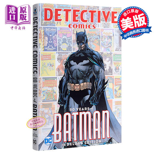 【中商原版】蝙蝠侠80周年精装豪华版 英文原版 Detective Comics: 80 Years of Batman Deluxe Edition DC Comics 商品图0