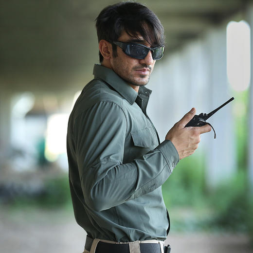 S.archon户外登山战术长袖衬衫 速干衬衣 全天候休闲 户外商务衬衣 商品图0